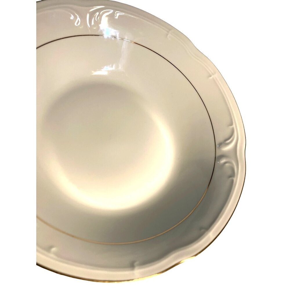 Southington Golden Rhapsody Fine China Serving Bowl By Baum - Picture 7 of 9